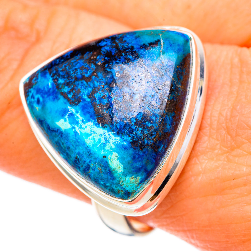 Shattuckite Rings handcrafted by Ana Silver Co - RING101705