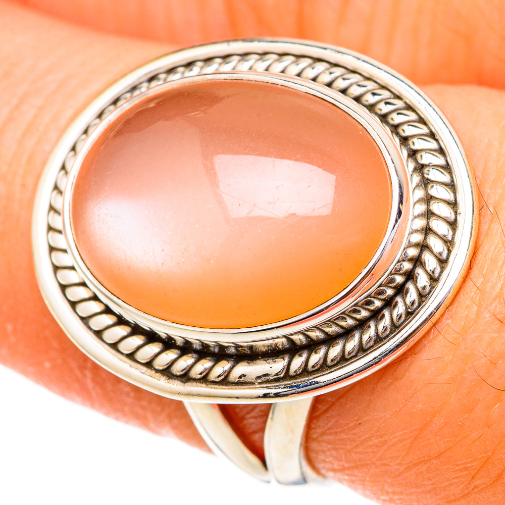 Sunstone Rings handcrafted by Ana Silver Co - RING101713