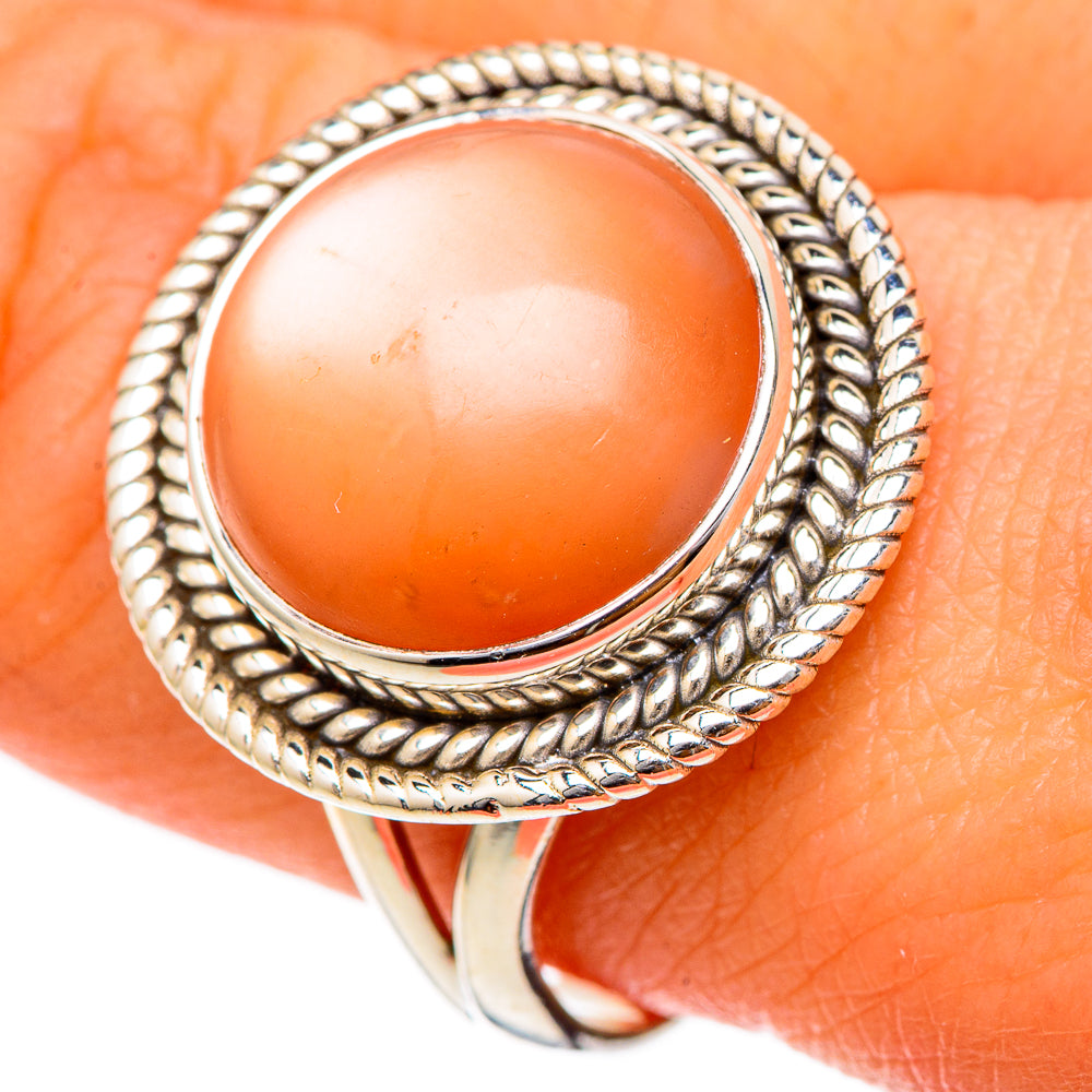 Sunstone Rings handcrafted by Ana Silver Co - RING101731