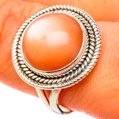 Sunstone Rings handcrafted by Ana Silver Co - RING101731