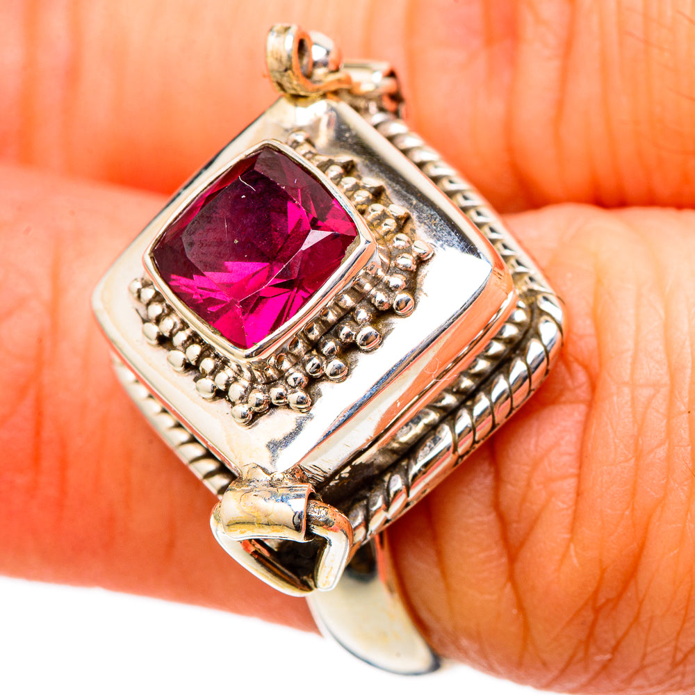 Rhodolite Garnet Rings handcrafted by Ana Silver Co - RING101735