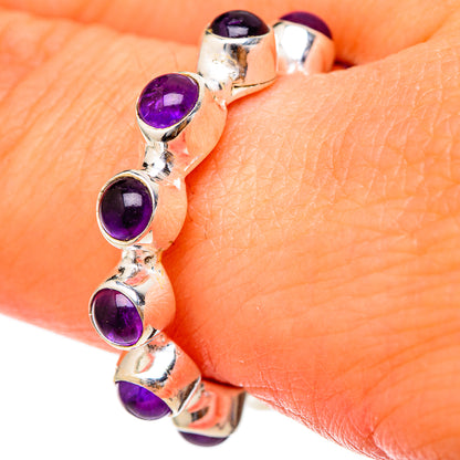 Amethyst Rings handcrafted by Ana Silver Co - RING101736