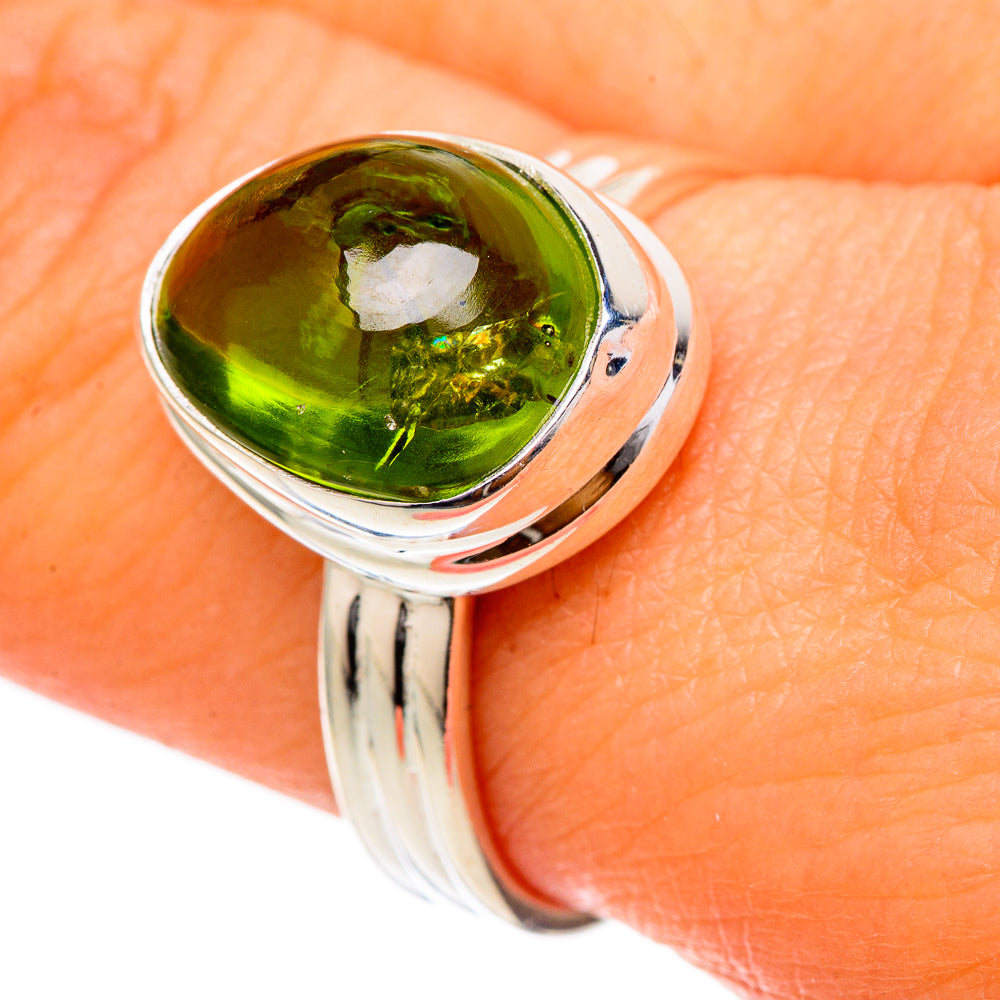 Peridot Rings handcrafted by Ana Silver Co - RING101745