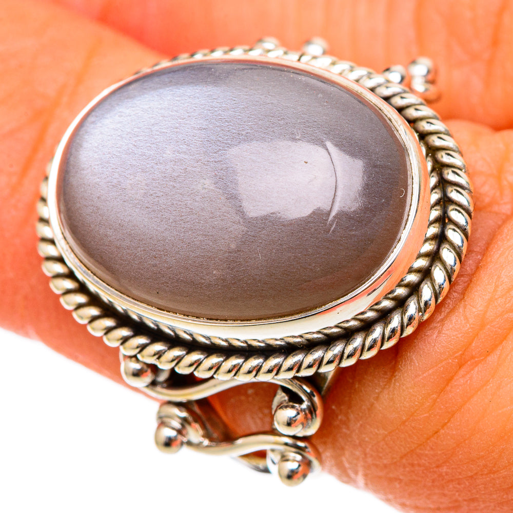 Gold Sheen Obsidian Rings handcrafted by Ana Silver Co - RING101752