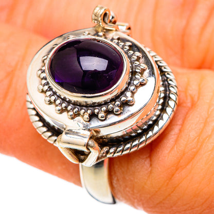 Amethyst Rings handcrafted by Ana Silver Co - RING101755