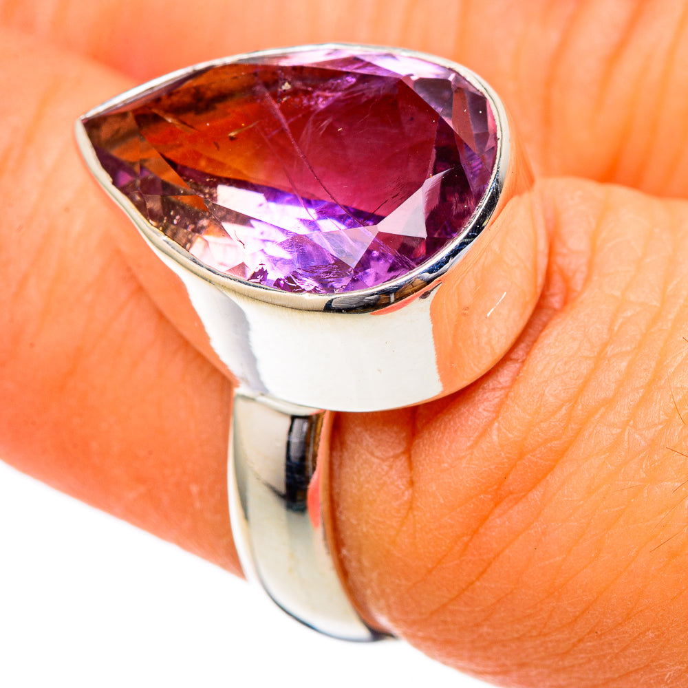 Amethyst Rings handcrafted by Ana Silver Co - RING101756