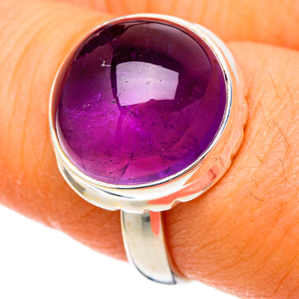 Amethyst Rings handcrafted by Ana Silver Co - RING101775