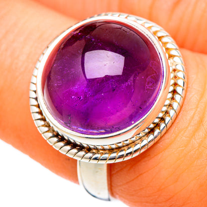 Amethyst Rings handcrafted by Ana Silver Co - RING101780