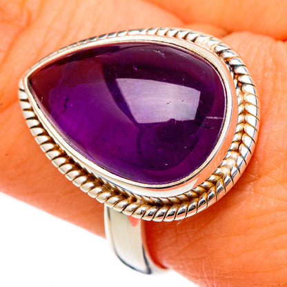 Amethyst Rings handcrafted by Ana Silver Co - RING101786