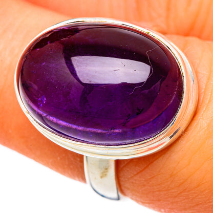Amethyst Rings handcrafted by Ana Silver Co - RING101787