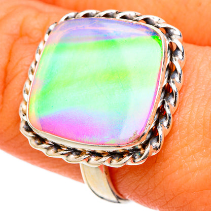 Aura Opal Rings handcrafted by Ana Silver Co - RING101791