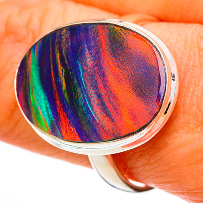 Aura Opal Rings handcrafted by Ana Silver Co - RING101795