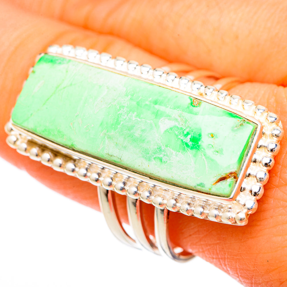 Variscite Rings handcrafted by Ana Silver Co - RING101809