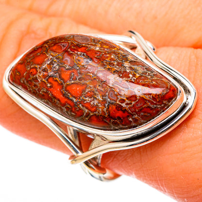 Dinosaur Bone Rings handcrafted by Ana Silver Co - RING101815