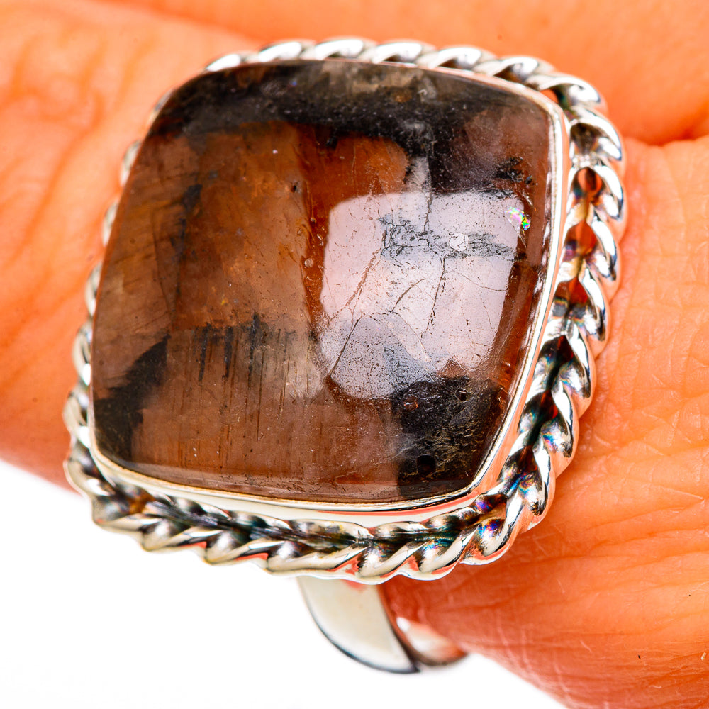 Sunstone Rings handcrafted by Ana Silver Co - RING101816