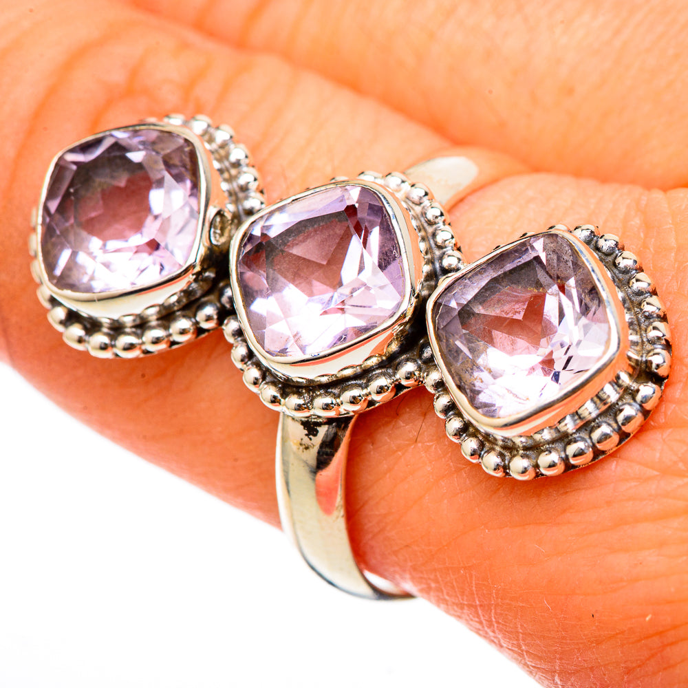 Amethyst Rings handcrafted by Ana Silver Co - RING101827