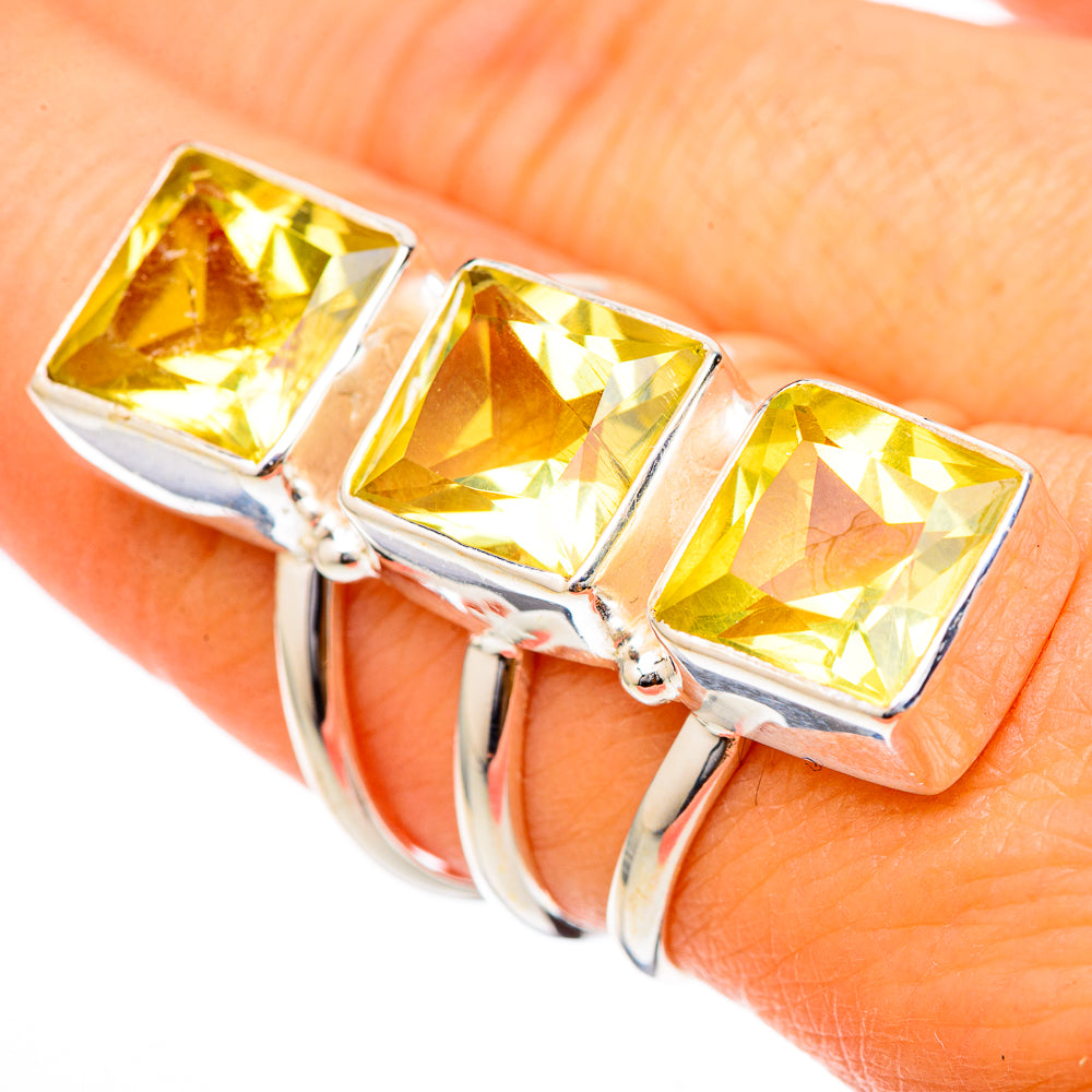 Citrine Rings handcrafted by Ana Silver Co - RING101839