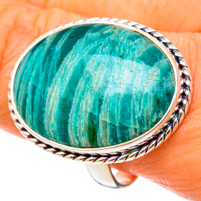 Amazonite Rings handcrafted by Ana Silver Co - RING101850