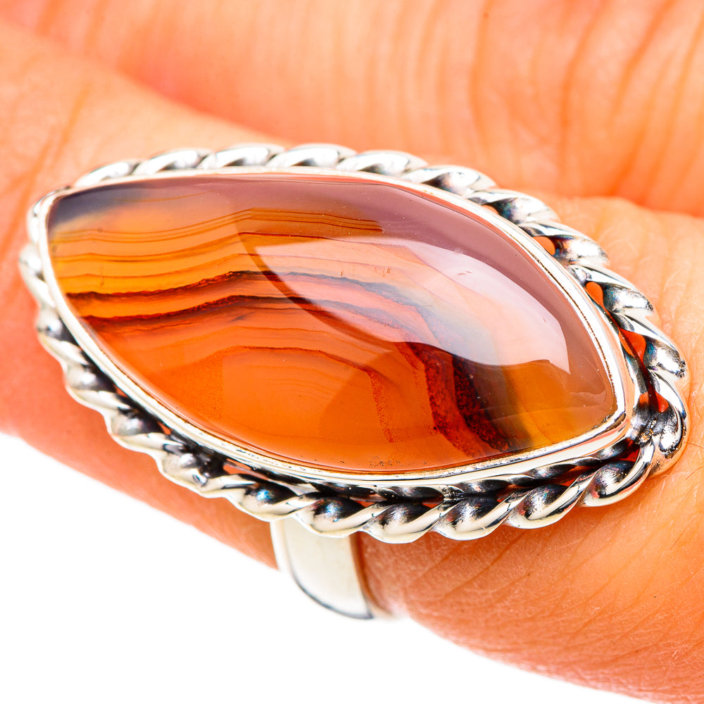 Montana Agate Rings handcrafted by Ana Silver Co - RING101853