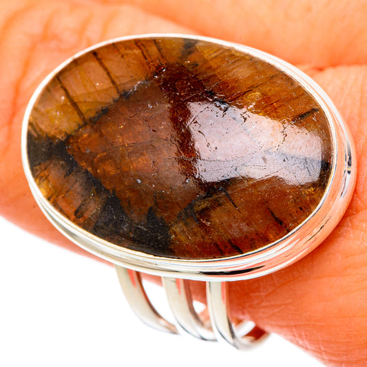Chiastolite Rings handcrafted by Ana Silver Co - RING101854