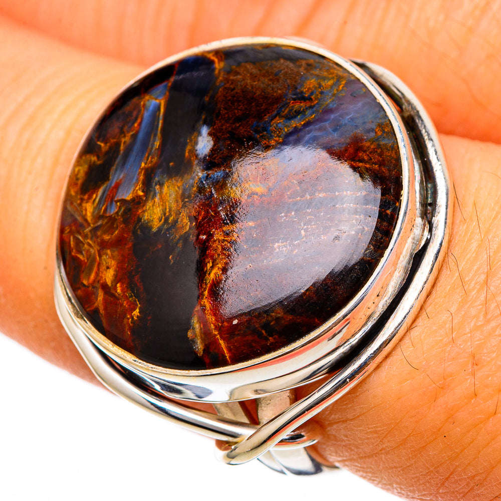 Pietersite Rings handcrafted by Ana Silver Co - RING101865