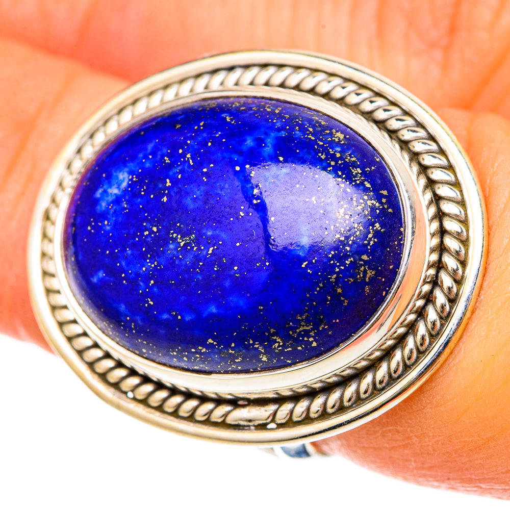 Lapis Lazuli Rings handcrafted by Ana Silver Co - RING101875