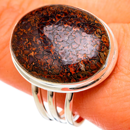 Dinosaur Bone Rings handcrafted by Ana Silver Co - RING101884