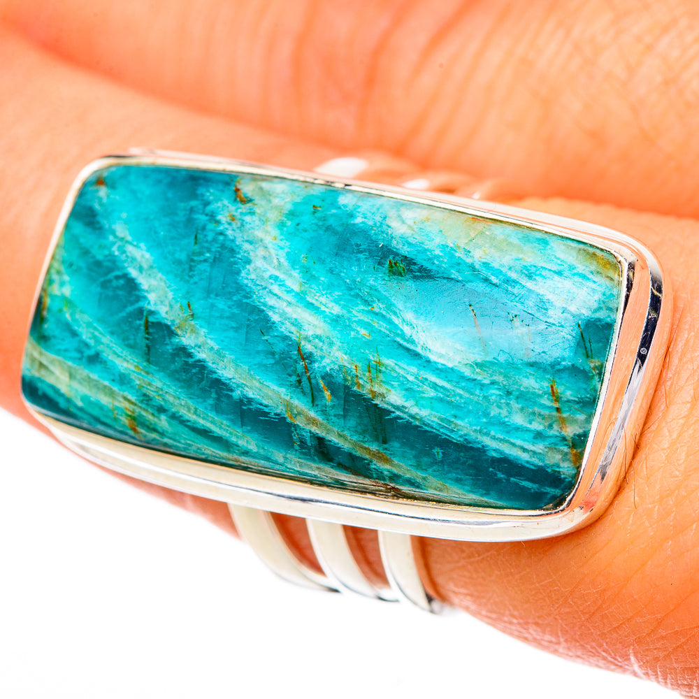 Amazonite Rings handcrafted by Ana Silver Co - RING101910