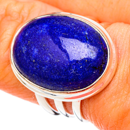 Lapis Lazuli Rings handcrafted by Ana Silver Co - RING101930