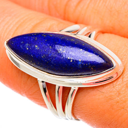 Lapis Lazuli Rings handcrafted by Ana Silver Co - RING101934