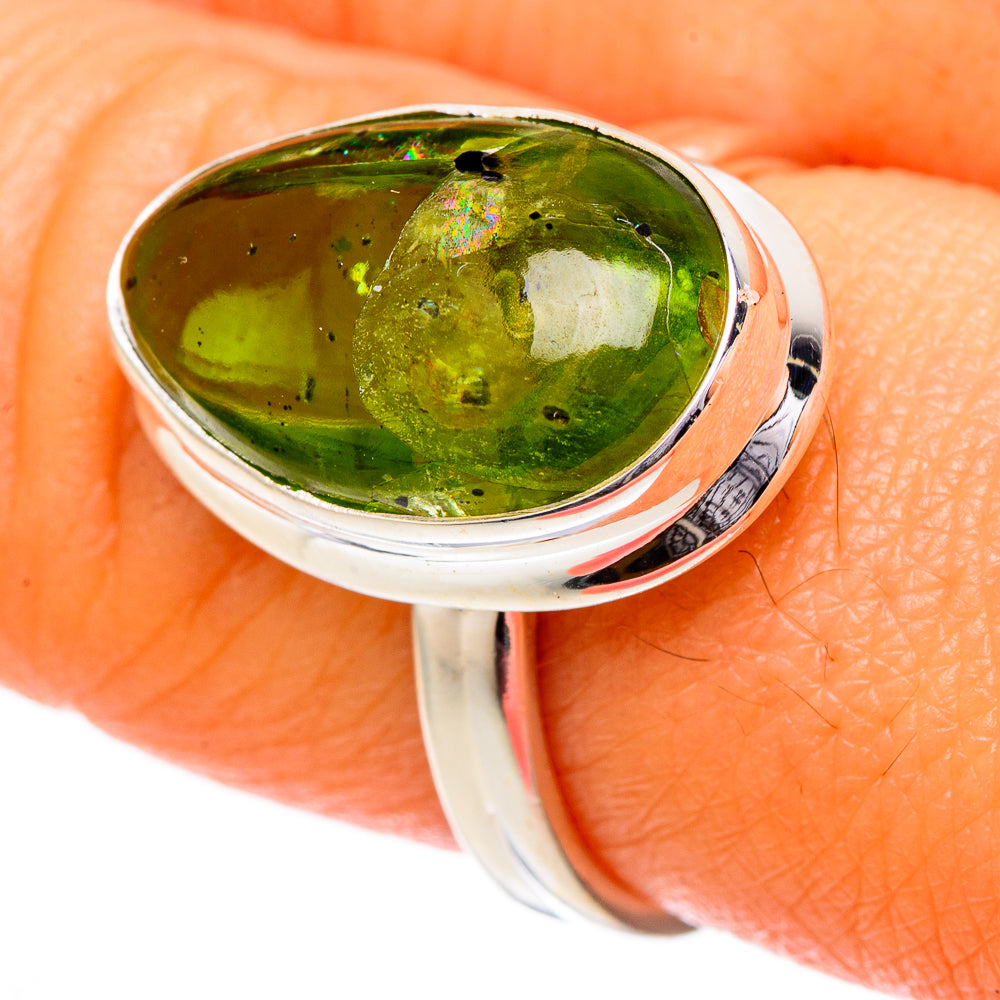 Peridot Rings handcrafted by Ana Silver Co - RING101935