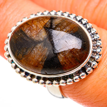 Chiastolite Rings handcrafted by Ana Silver Co - RING101937
