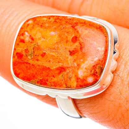 Sponge Coral Rings handcrafted by Ana Silver Co - RING101940