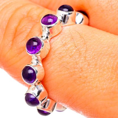 Amethyst Rings handcrafted by Ana Silver Co - RING101944