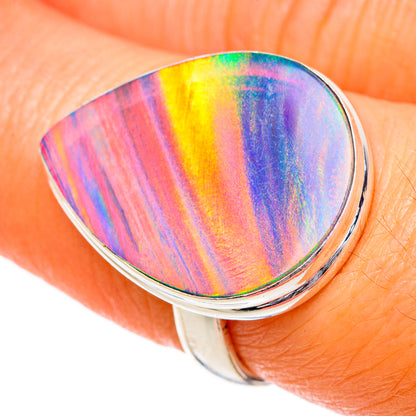 Aura Opal Rings handcrafted by Ana Silver Co - RING101956