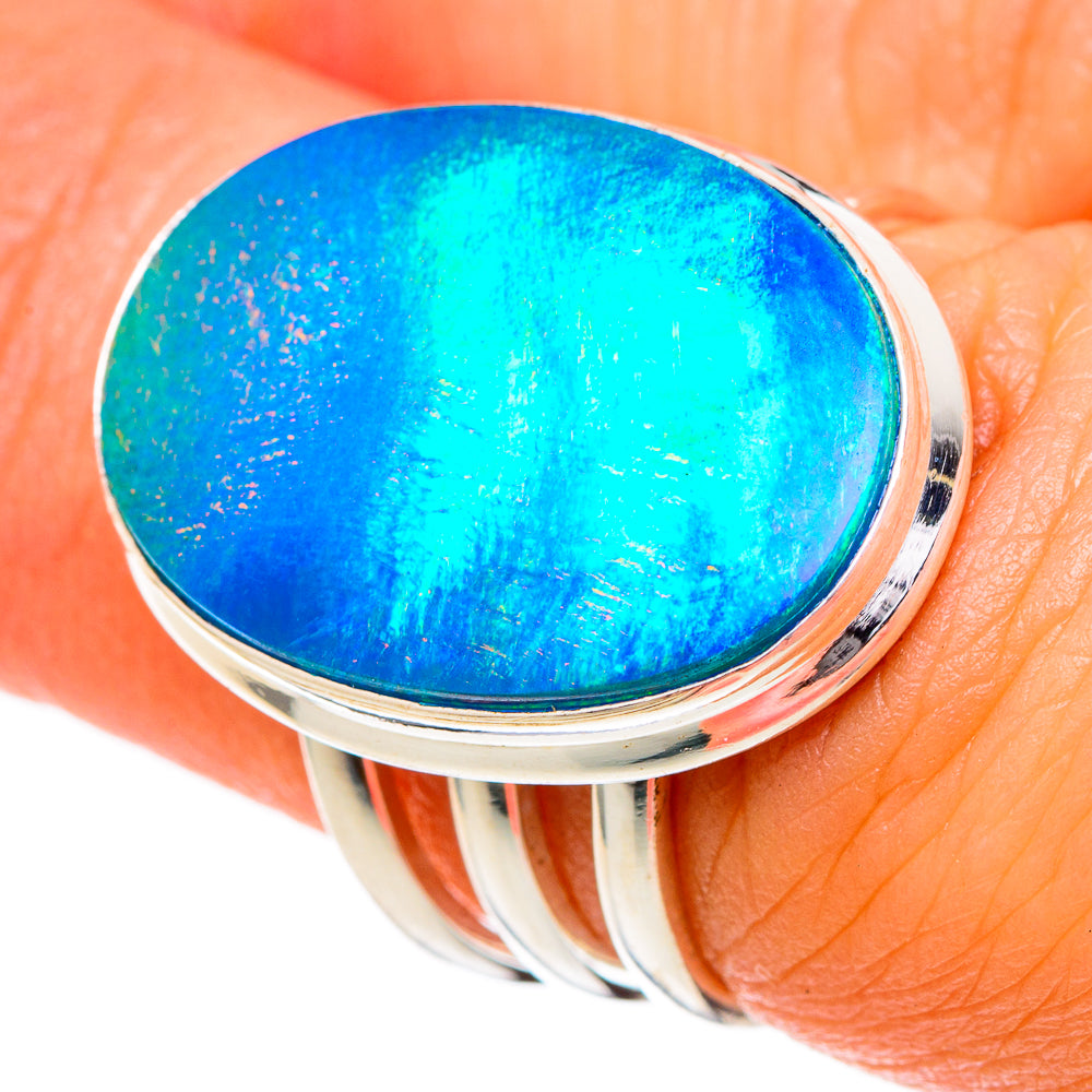 Aura Opal Rings handcrafted by Ana Silver Co - RING101959