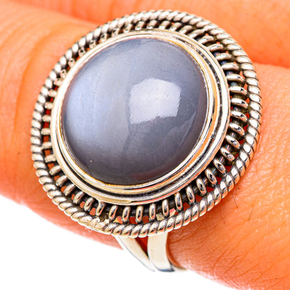 Chocolate Moonstone Rings handcrafted by Ana Silver Co - RING101960