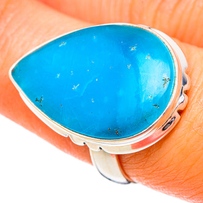Larimar Rings handcrafted by Ana Silver Co - RING101963
