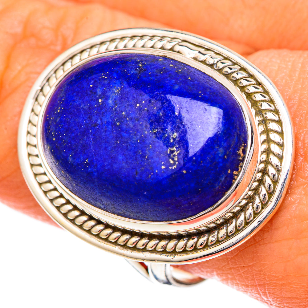 Lapis Lazuli Rings handcrafted by Ana Silver Co - RING101964