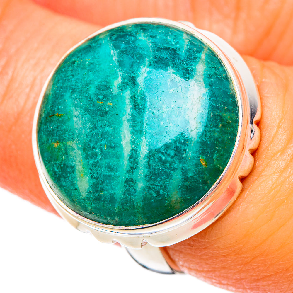 Amazonite Rings handcrafted by Ana Silver Co - RING101966