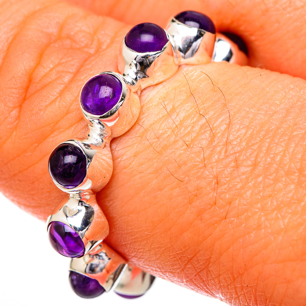 Amethyst Rings handcrafted by Ana Silver Co - RING101973