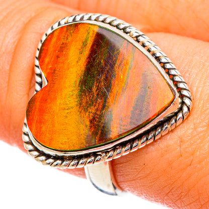 Aura Opal Rings handcrafted by Ana Silver Co - RING101983