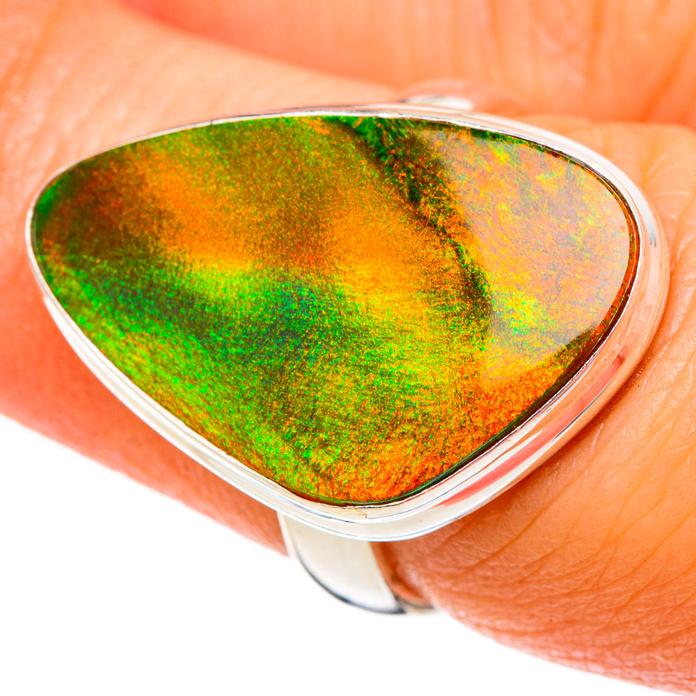 Aura Opal Rings handcrafted by Ana Silver Co - RING101984