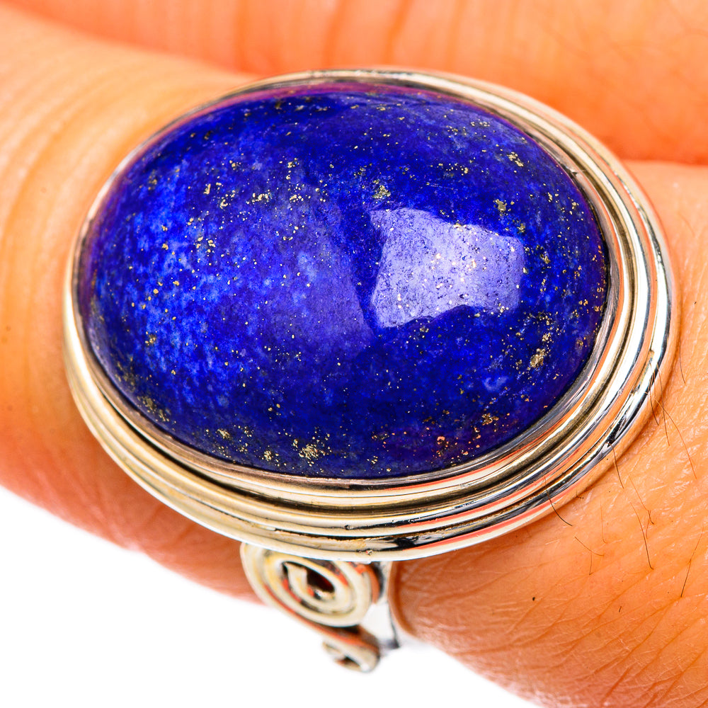 Lapis Lazuli Rings handcrafted by Ana Silver Co - RING101986