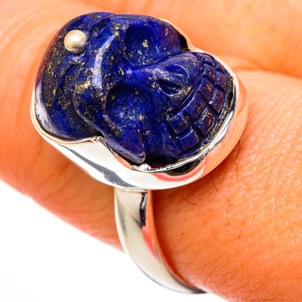 Lapis Lazuli Rings handcrafted by Ana Silver Co - RING101989
