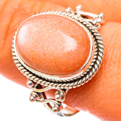 Sunstone Rings handcrafted by Ana Silver Co - RING101995