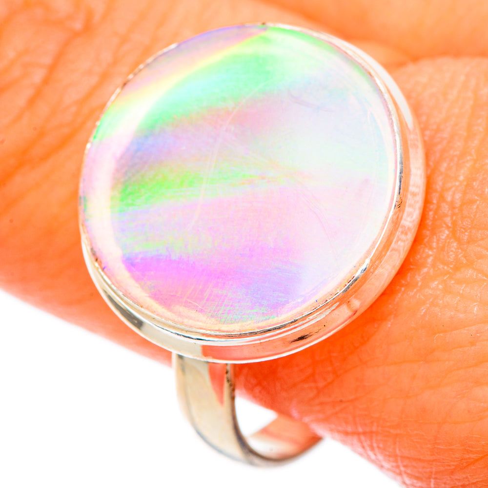 Aura Opal Rings handcrafted by Ana Silver Co - RING102003