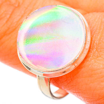 Aura Opal Rings handcrafted by Ana Silver Co - RING102003