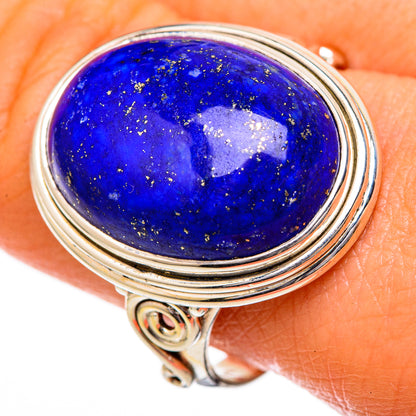 Lapis Lazuli Rings handcrafted by Ana Silver Co - RING102008