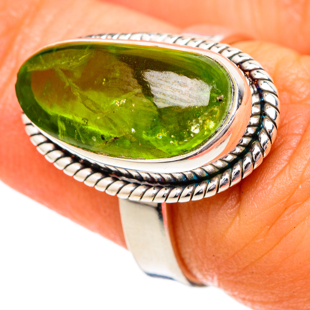 Peridot Rings handcrafted by Ana Silver Co - RING102012